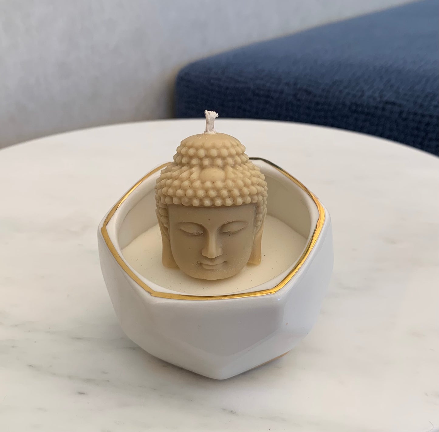 Buddha candle | Home decor | Religious gift | Scented candle | Gift | Minimalist candle | Elegant candle | Soy candles | Coconut wax candles | Unique Gifts