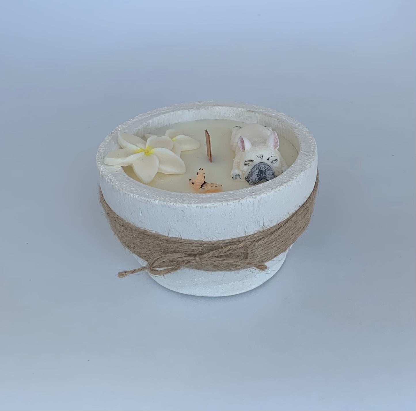 Dog candle | Farmhouse decor | Pet candle | Jasmine scented candle | Gift | Floral scent | Dog lover candle | Unique gifts | Coconut soy candles