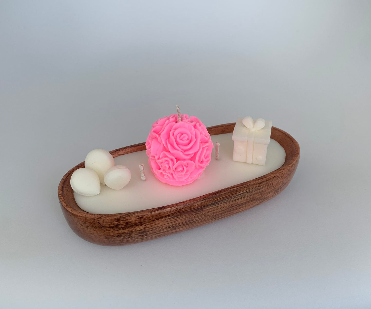 Rose candle | Home decor | Romantic candle | Rose scented candle | Gift | Floral scent