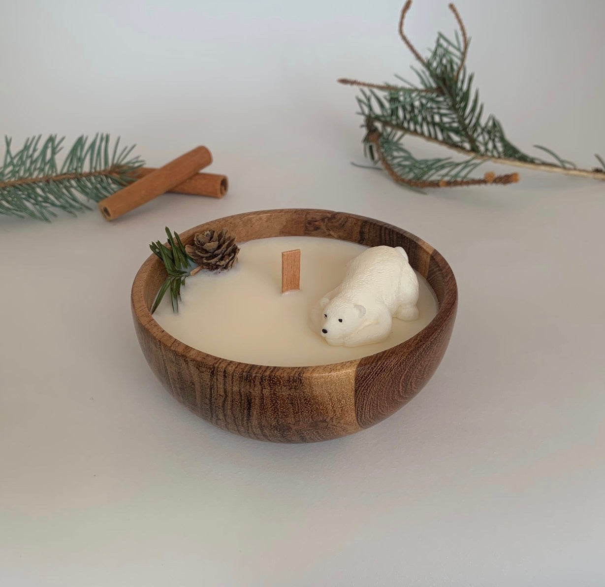 Plolar bear candle | Handmade candle | Scented candle | Home decor| | Winter candle