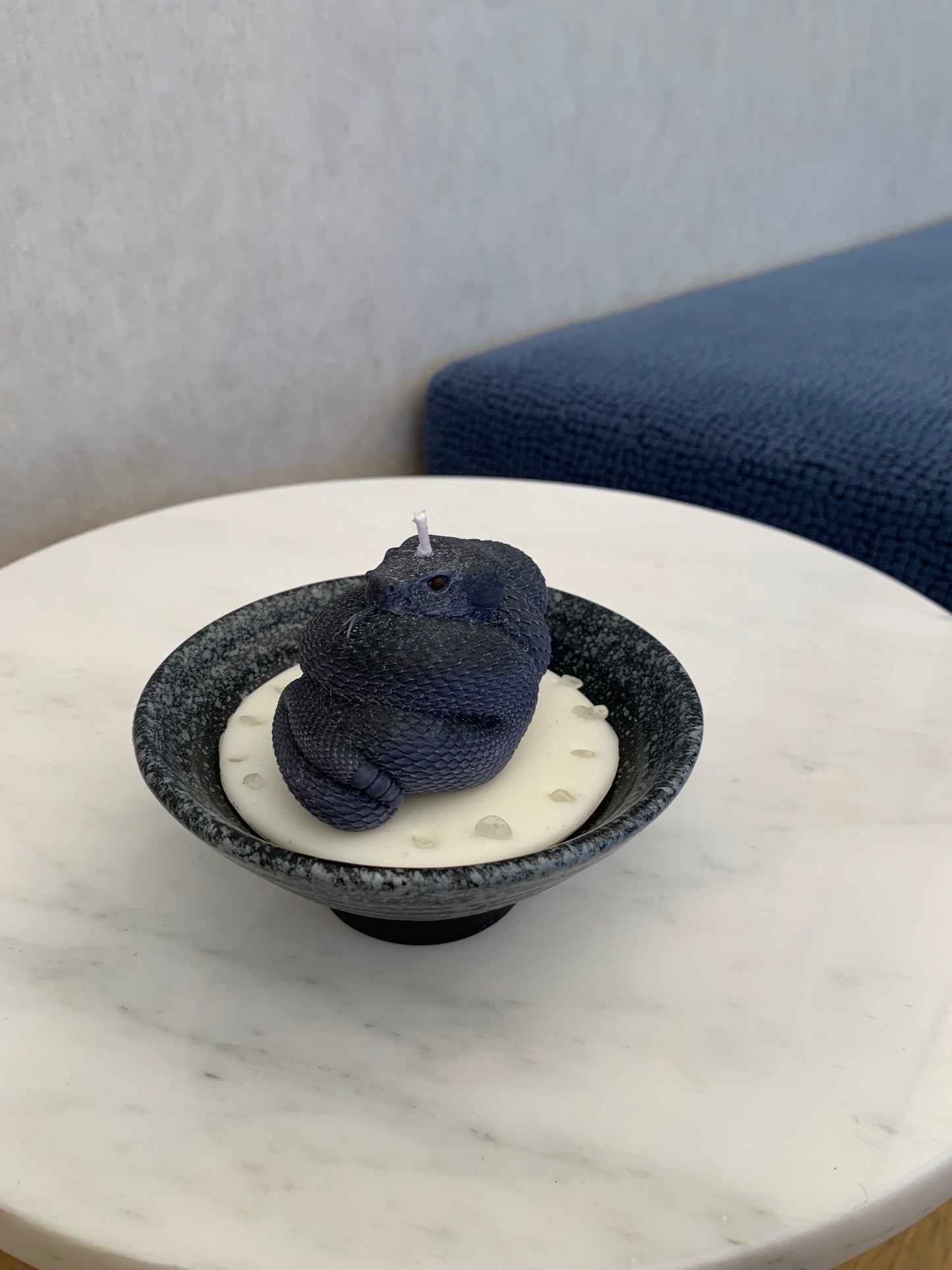 Snake candle | Home decor | Pet candle | Scented candle | Gift | Minimalist candle | Animal lover gift