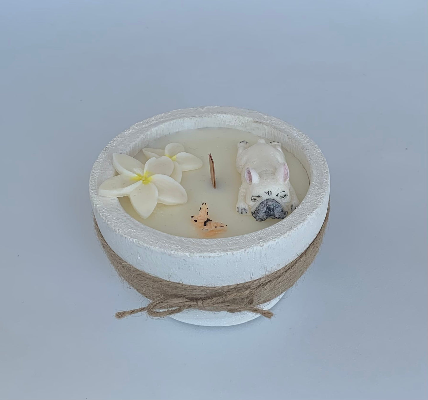 Dog candle | Farmhouse decor | Pet candle | Jasmine scented candle | Gift | Floral scent | Dog lover candle | Unique gifts | Coconut soy candles